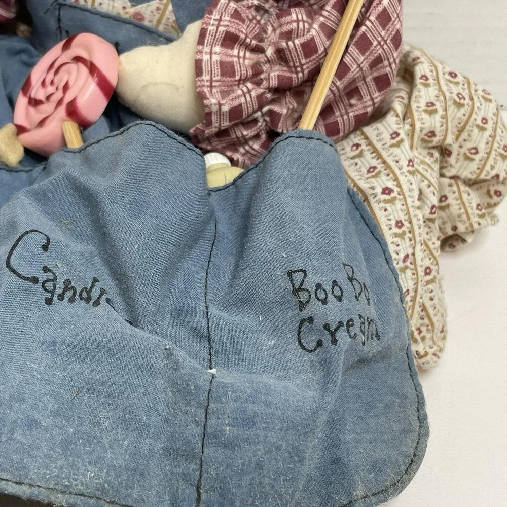Vintage House of Lloyd 1997 Mom's Fix It Shop  Rag Doll - 18